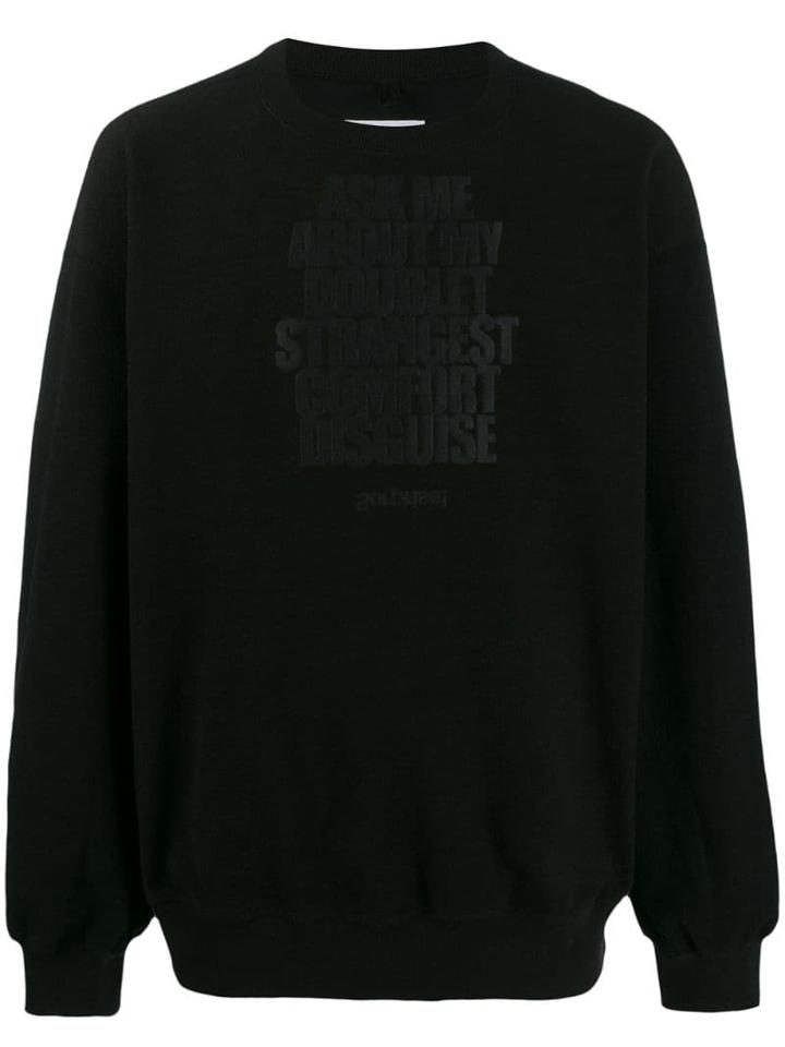 Doublet Disguise Sweatshirt - Black