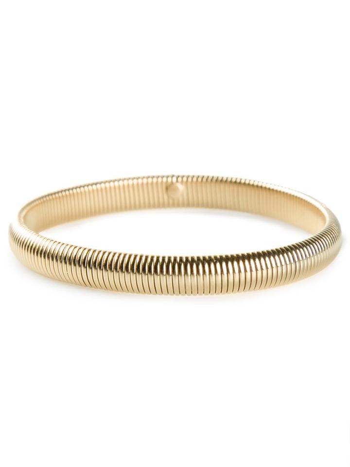 Janis Savitt Narrow 'cobra' Bracelet - Metallic