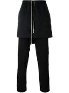 Rick Owens Drkshdw Kilt Pants, Men's, Size: Xs, Black, Cotton