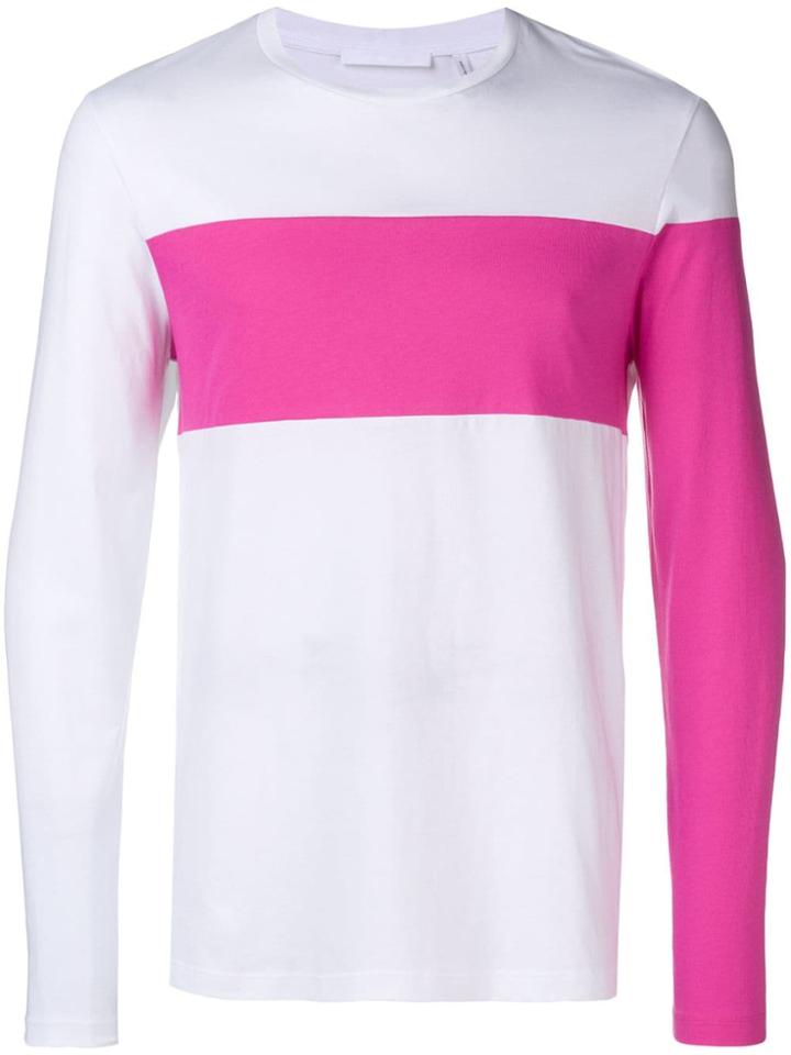 Helmut Lang Band Logo Long Sleeve T-shirt - White