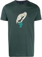 Ps Paul Smith Skeleton Graphic T-shirt - Green