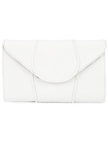 Khirma Eliazov Envelope Clutch - White