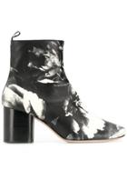 Paul Smith Printed Moss Ankle Boots - Black