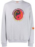 Heron Preston Logo Print Sweatshirt - Grey