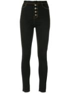 Lilly Sarti - High Waisted Skinny Jeans - Women - Cotton/spandex/elastane - 42, Blue, Cotton/spandex/elastane