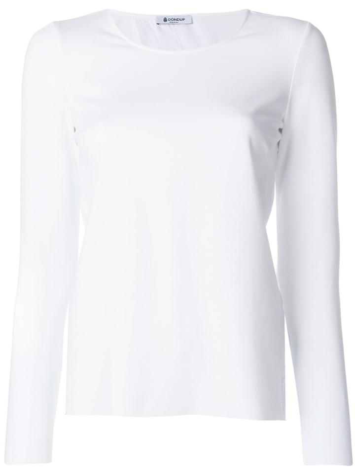 Dondup Open Back Blouse - White
