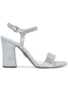 Michael Michael Kors Tori Sequined Sandals - Metallic