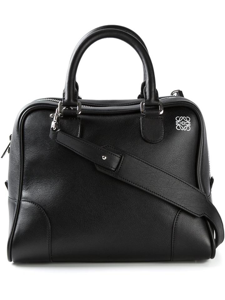 Loewe 'amazona' Tote Bag, Women's, Black, Leather