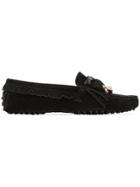 Tod's Gommino Gem Embellished Loafers - Black