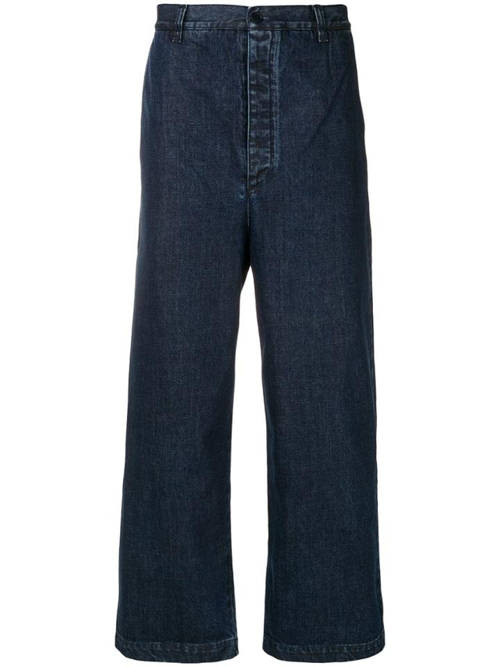 Sunnei Wide Leg Trousers - Blue