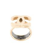 Chanel Pre-owned Logos Ring - Gold