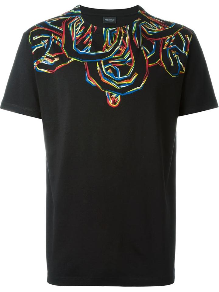 Marcelo Burlon County Of Milan Rancagua T-shirt, Men's, Size: S, Black, Cotton