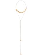 Isabel Marant Choker Long Necklace - Gold