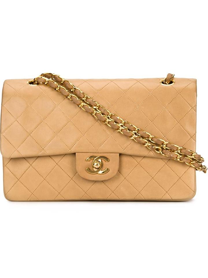 Chanel Vintage Medium Double Flap Shoulder Bag