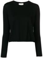 Semicouture Samy Cropped Sweater - Black