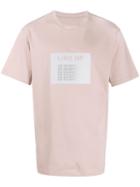 Bruno Bordese Line Up T-shirt - Pink