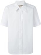 Marni Short Sleeve Shirt, Men's, Size: 50, White, Cotton