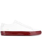 Common Projects Contrast Sole Lace-up Sneakers - White
