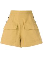 Golden Goose Lorena Shorts - Neutrals