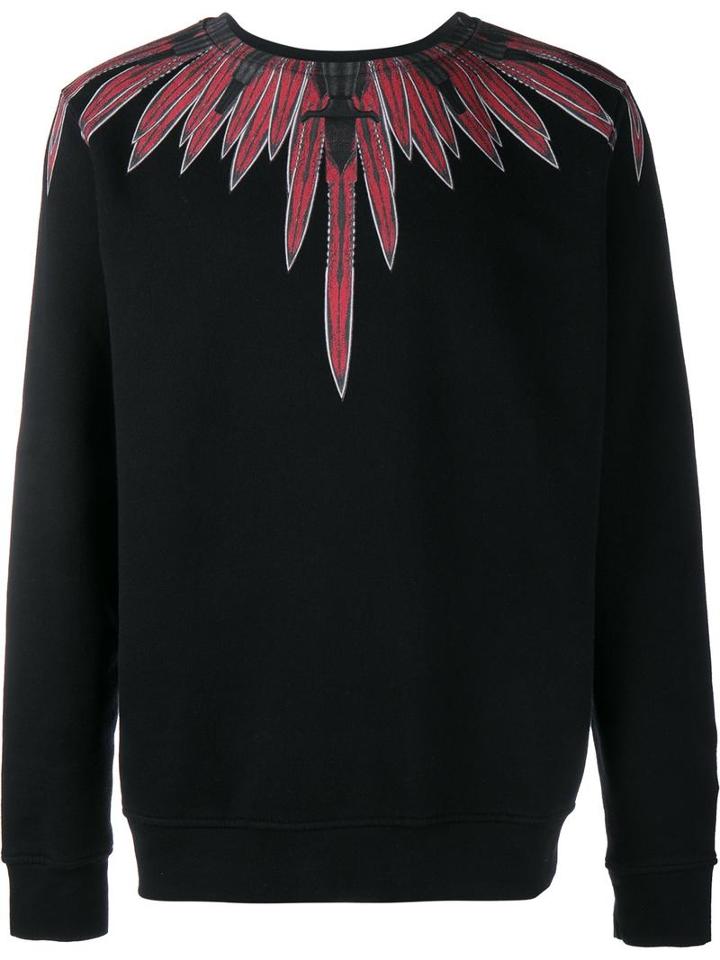Marcelo Burlon County Of Milan 'teodoro' Sweatshirt, Men's, Size: Xs, Black, Cotton
