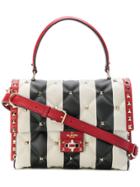 Valentino Candystud Top Handle Bag - White