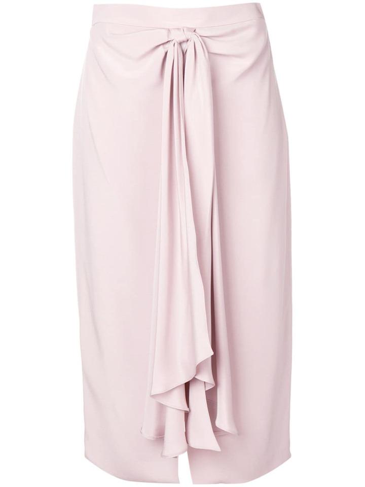 Giorgio Armani Tie Detail Skirt - Pink