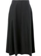 Comme Des Garçons Noir Kei Ninomiya High Flared Midi Skirt - Black