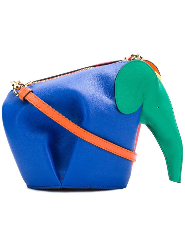 Loewe Elephant Mini Bag - Blue