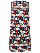 Sea (blue) - Lace Shift Dress - Women - Cotton/polyester - 6, Cotton/polyester
