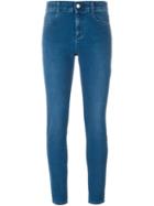 Stella Mccartney Skinny Ankle Glazer Jeans, Women's, Size: 28, Blue, Cotton/polyester/spandex/elastane