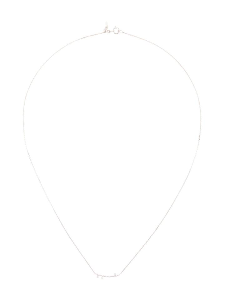Maria Black Diamond Cut Ciara Necklace - Metallic