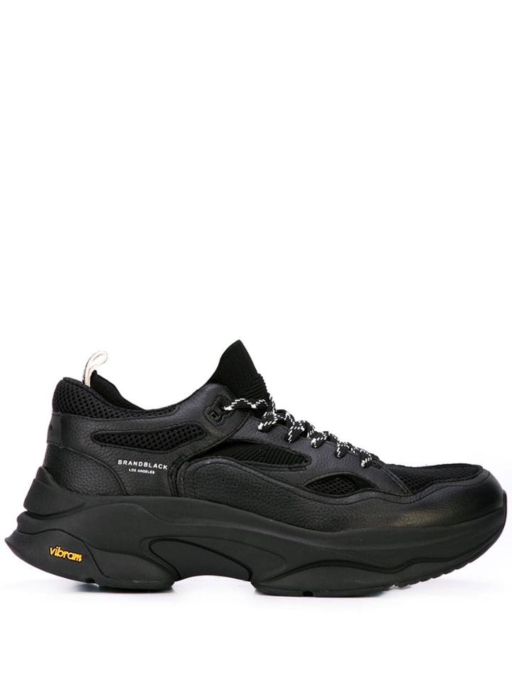 Brandblack Mesh Panel Sneakers