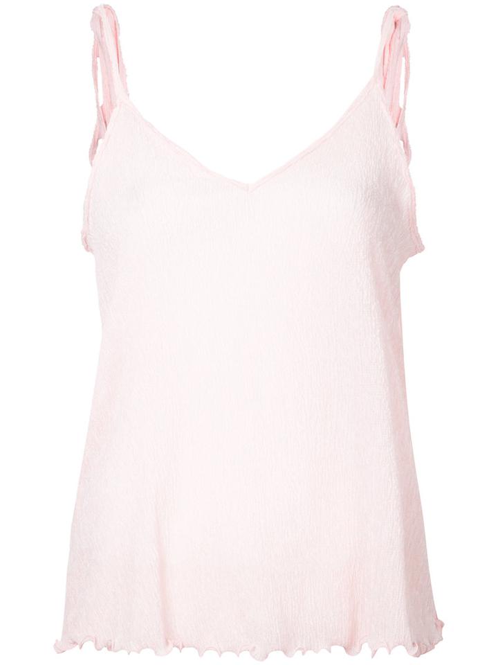 G.v.g.v. - Yoryu Chiffon Cami Top - Women - Polyester/polyurethane/tencel - 34, Pink/purple, Polyester/polyurethane/tencel
