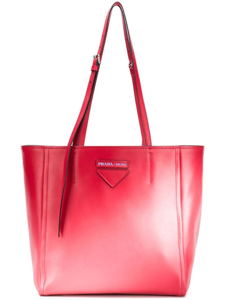 Prada Concept Tote - Red