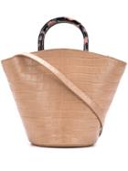Loeffler Randall Mini Agnes Fan Tote - Brown