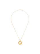 Alighieri 24kt Gold Plated The Infinite Offering Pendant Necklace