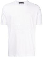 Love Moschino Logo Embossed T-shirt - White