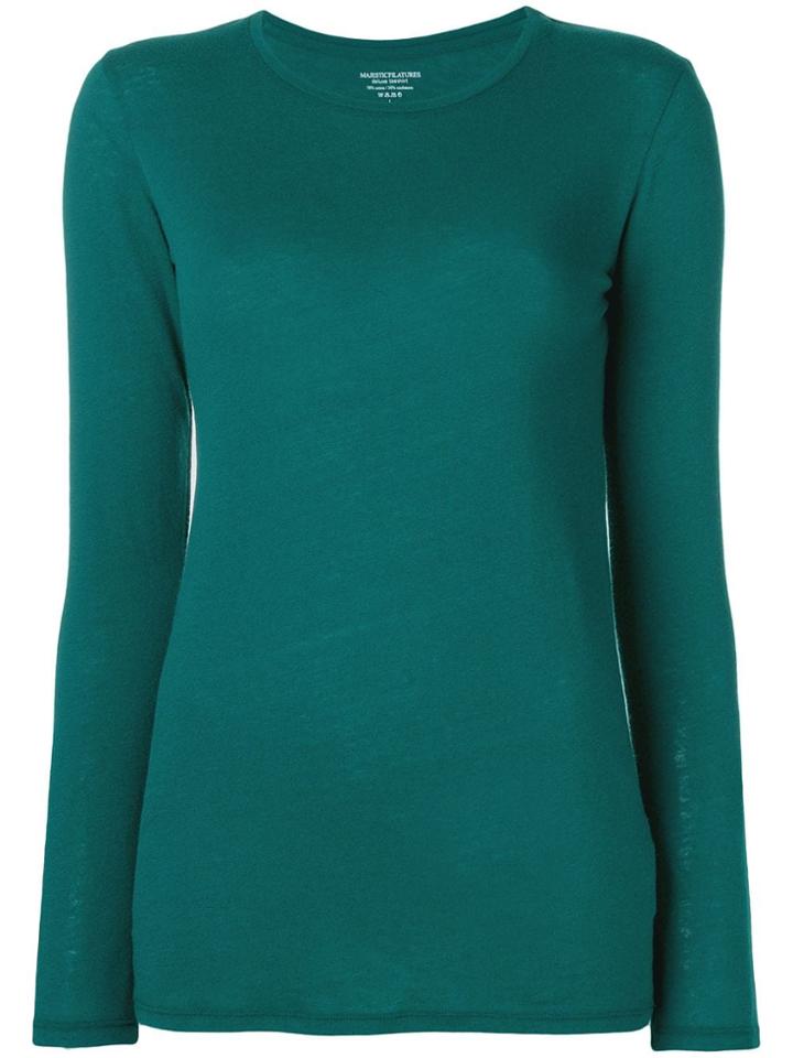 Majestic Filatures Cathy Jumper - Green
