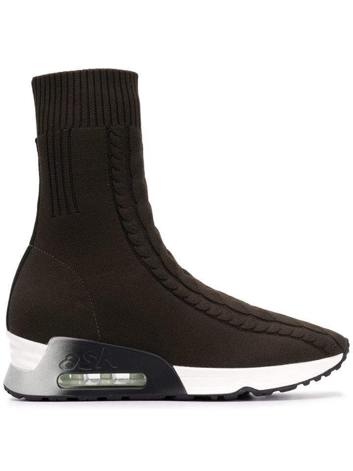 Ash Liv Sock Sneakers - Green
