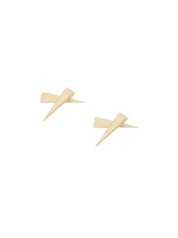Daou 18kt Yellow Gold Kiss Earrings