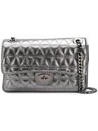 Marc Ellis Tasha Quilted Shoulder Bag - Silver