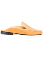 Aalto Low Heel Slippers - Yellow & Orange
