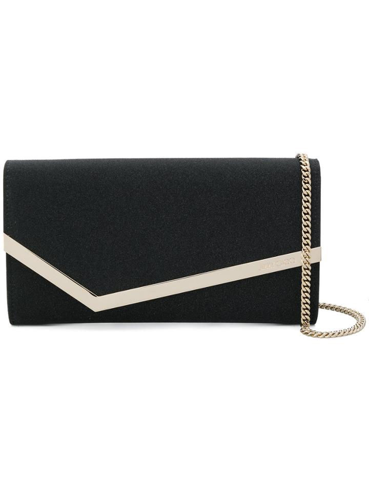 Jimmy Choo Emmie Clutch - Black