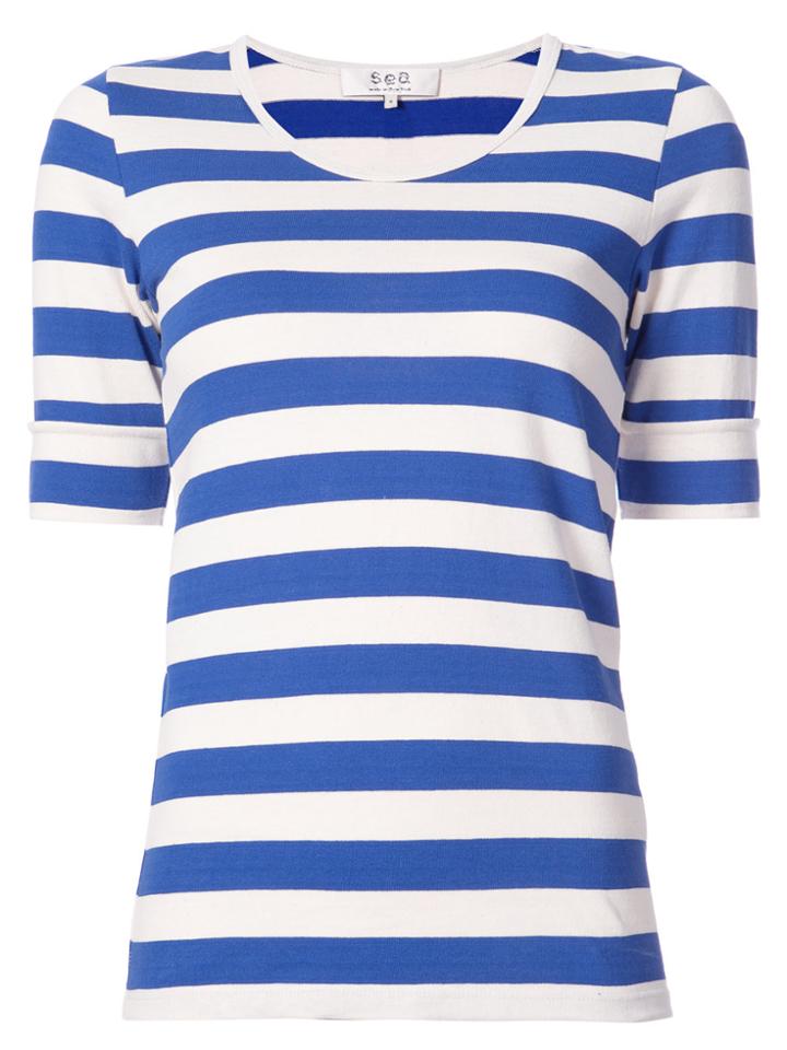 Sea Striped T-shirt - Blue