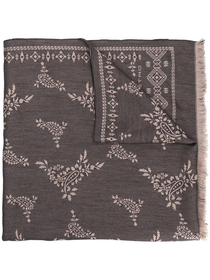 Etro Oversized Scarf - Black