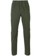 Dondup - Slim-fit Chino Trousers - Men - Cotton/spandex/elastane - 33, Green, Cotton/spandex/elastane