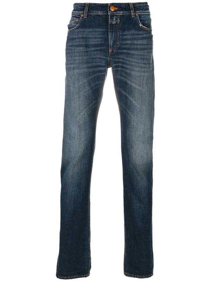 Closed Washed Effect Jeans - Blue