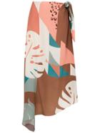 Adriana Degreas Printed Sarong - Multicolour