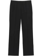 Burberry Classic Fit Wool Tailored Trousers - Black