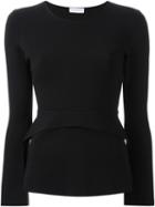 Scanlan Theodore Crepe Knit Tailored Top